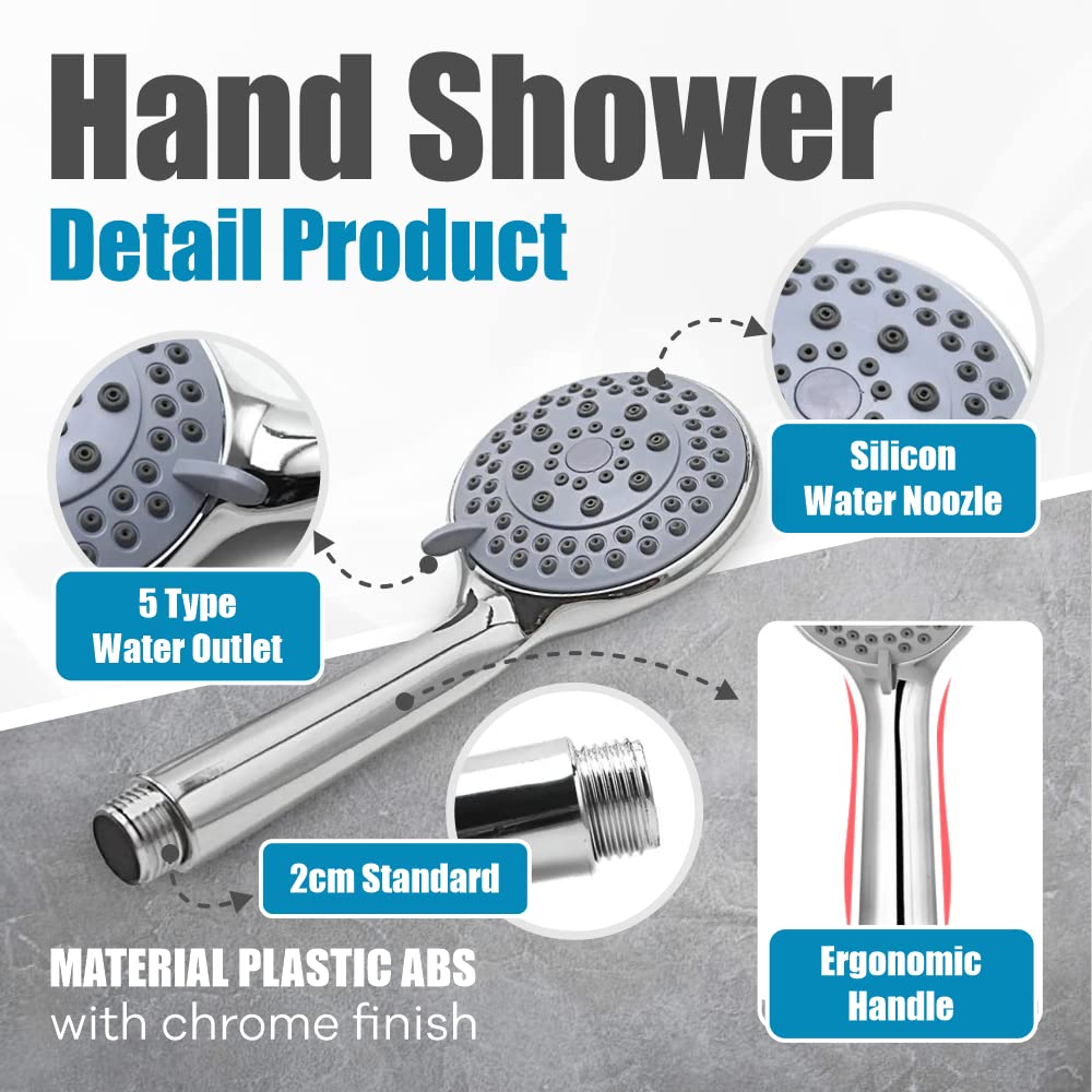 Badkraan Van Marcke Fresh Bad/Douche Mengkraan Met Handdouche Chroom