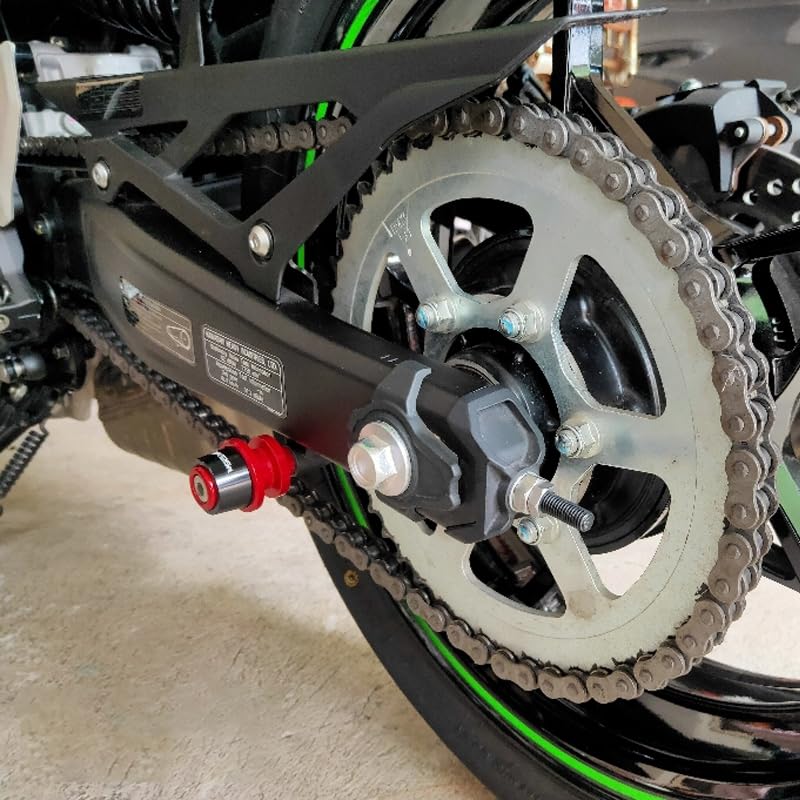 Amazon.com: ZYAKOMO CNC Motorcycle Swingarm Spool Slider