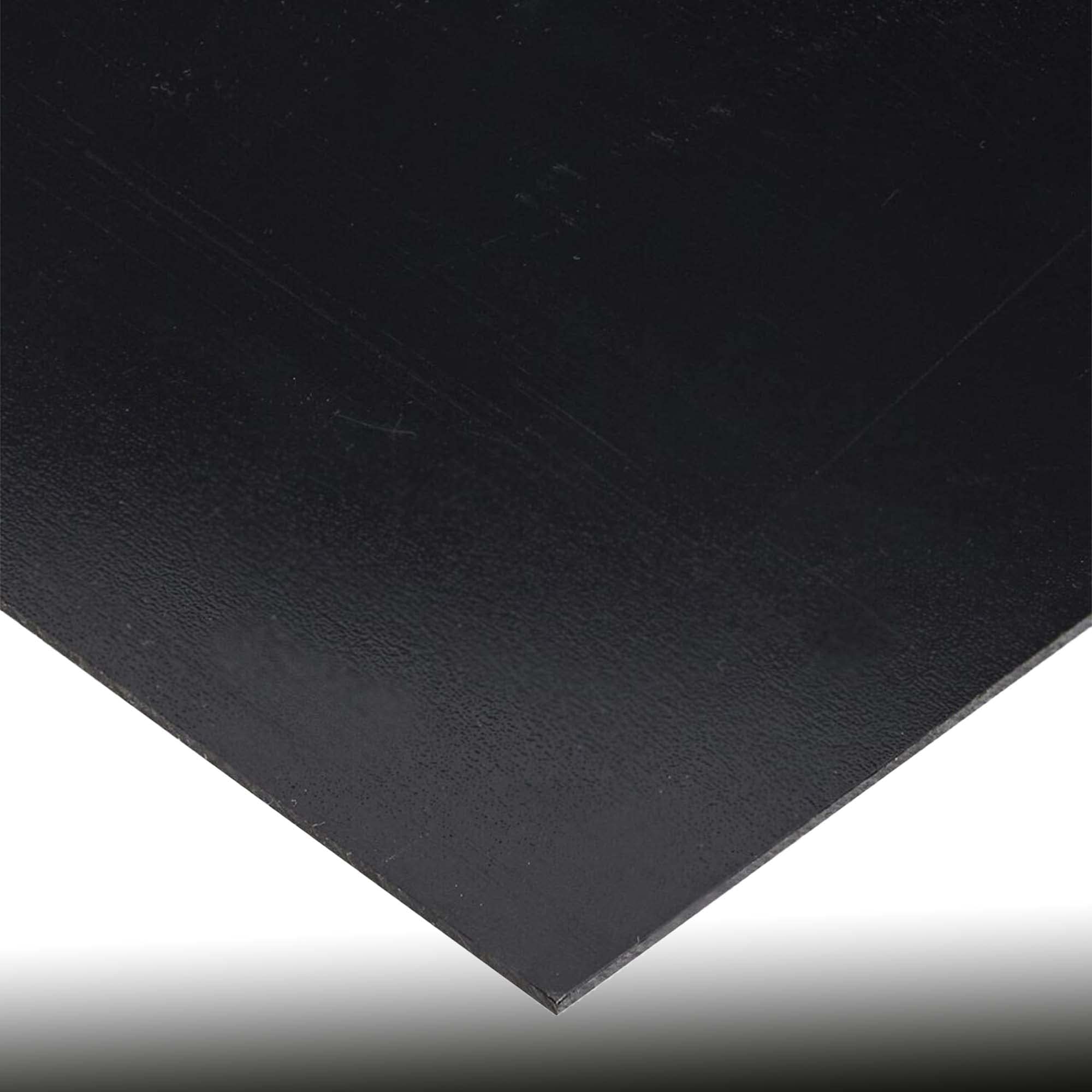 3 Pack- SIBE AUTOMATION KYDEX V (P1) Plastic Sheets Black 8" X 12" X .093" Thick