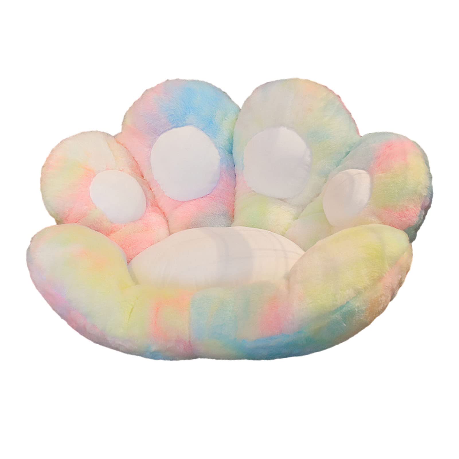 shangjia Asiento Pata Gato, Almohadilla cojín con Estampado, Almohada Gaming Chair Bear Cojín Cute Seat Pad para niña, Decorar Room Dormitorio