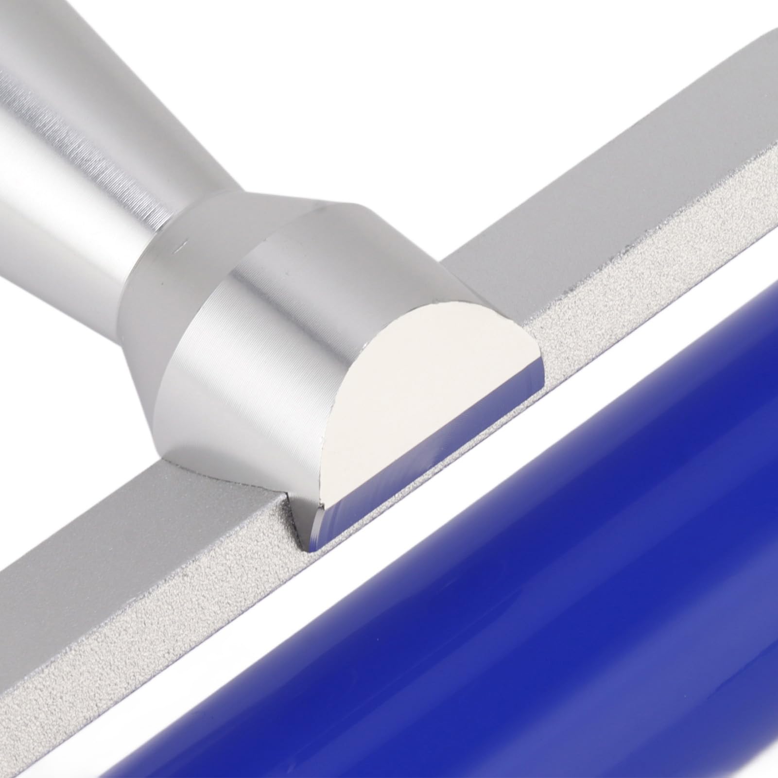 Roller de Pelusa, Manual de Silic Azul Azul de 1.1in de Diámetro Laminado con Removedor de Cabello para Mascotas de Metal para la Ropa Roller de Pelusa Reutilizable para Taller Limpio, Placa