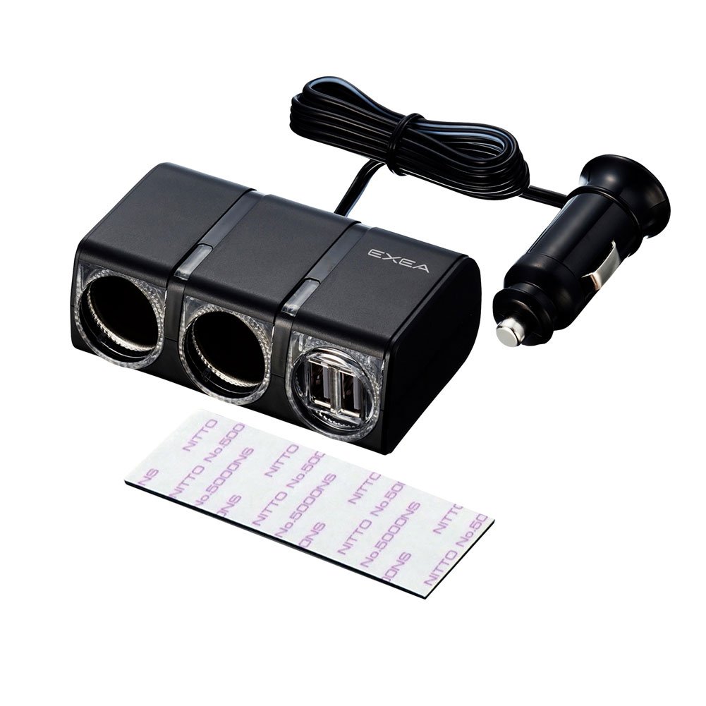 <希少品> SONY D-150 車載用電源供給スタンドセット Amazon.co.jp: 星光産業 EXEA 電源増設ソケット USBツインソケット EM