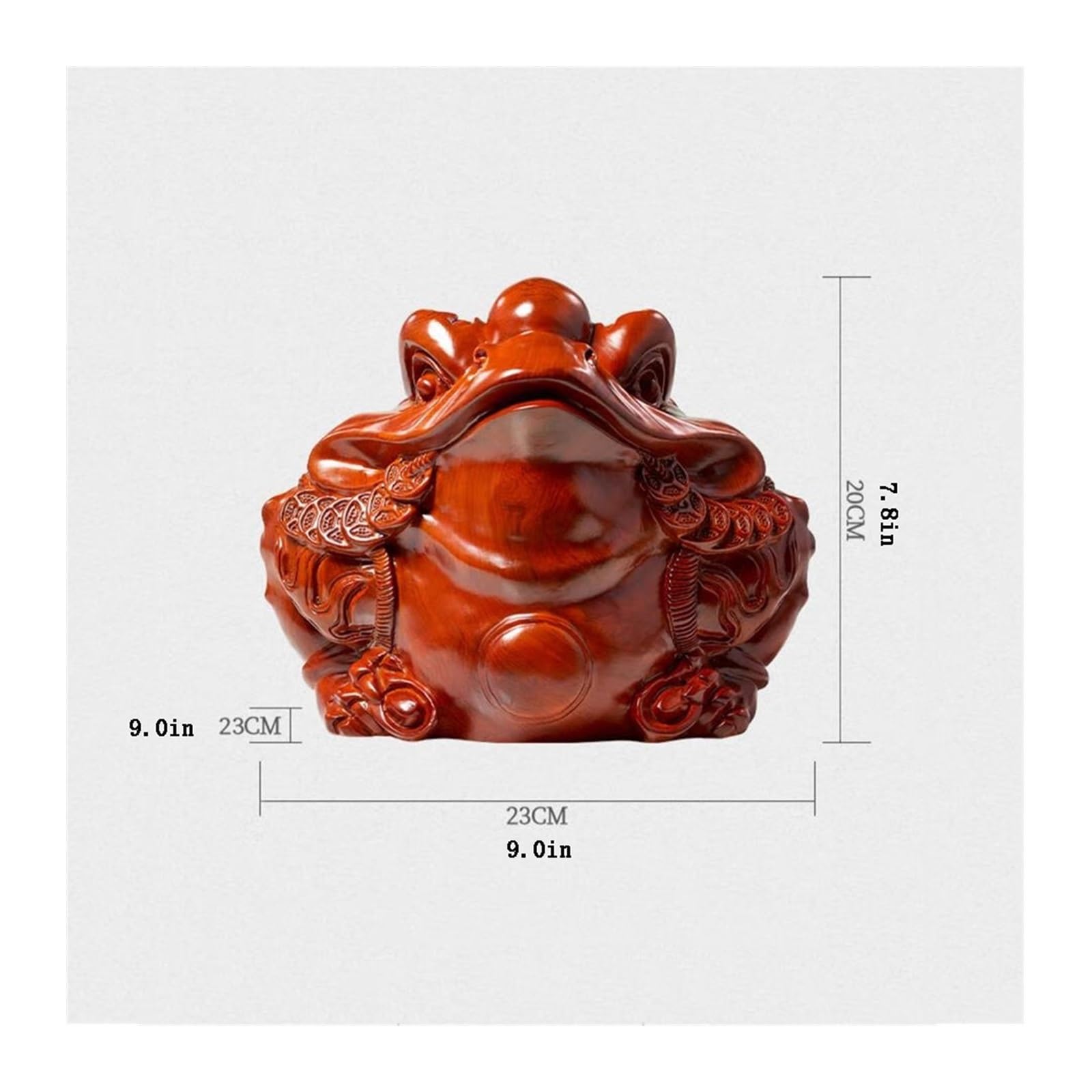 Een Zuiver Koper En Gouden Pad Ornamenten Toad Han... – Vicedeal