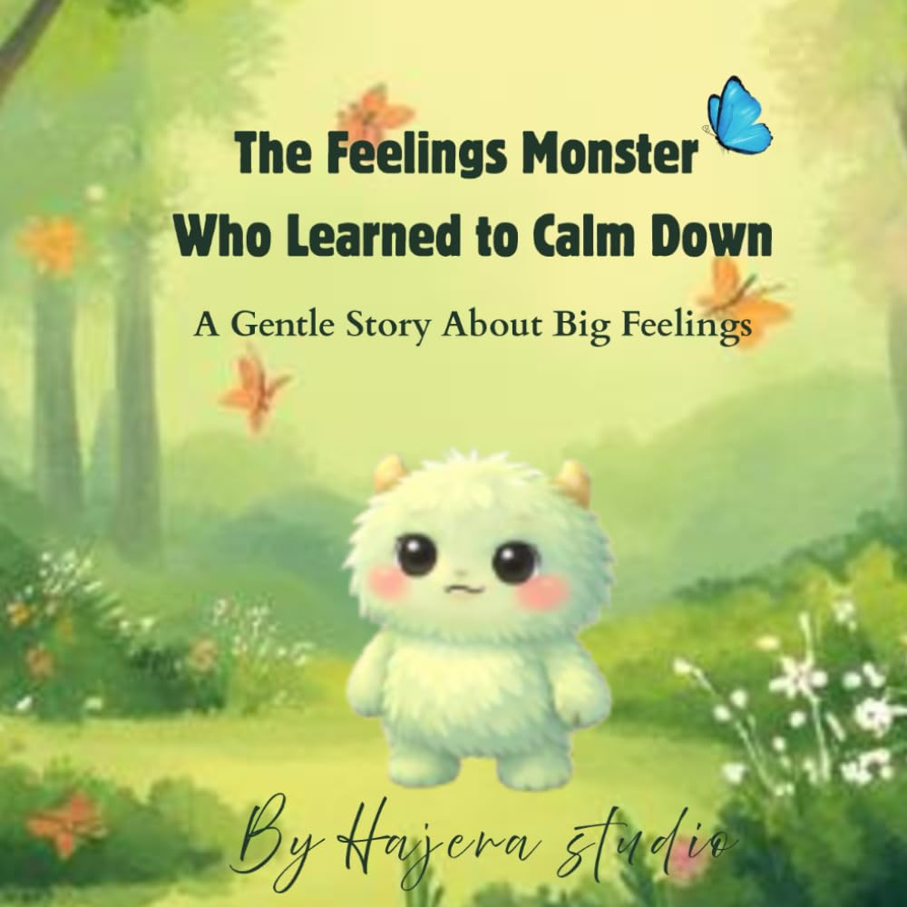 The Feelings Monster Who Learned to Calm Down: A Gentle Story About Big Feelings
