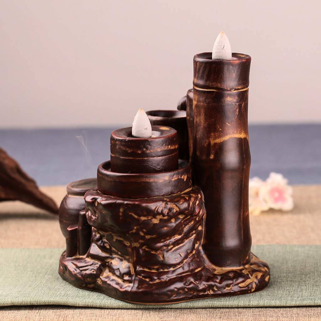 香炉 3本足セラミック香炉 モダン 禅 オーナメント オフィス