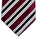 Retreez Preppy Stripe Pattern Woven Boy's Tie - 8-10 years