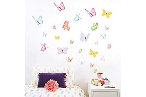 Brighten Up Your Space with Enchanting Butterfly Wall Decals