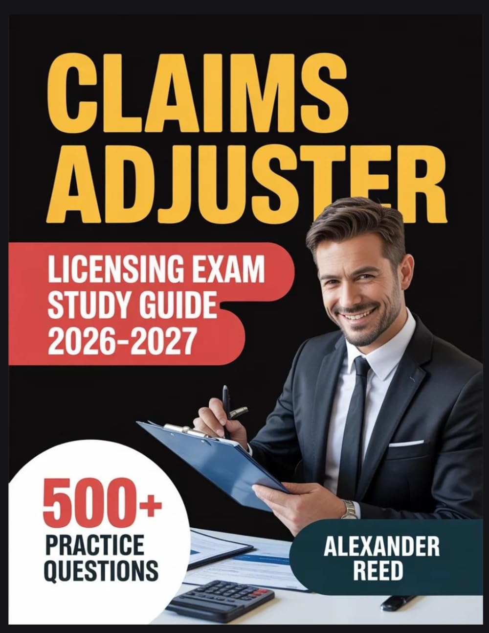 Claims Adjuster Licensing Exam Study Guide 2026-2027: Essential Topic Review, Practice Question Collection, Answer Keys, and Thorough Explanations