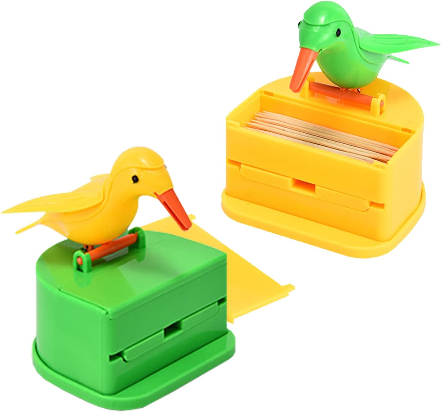 FAMILIO Cute Bird Toothpick Holder Dispenser Toothpick Dispenser teeth