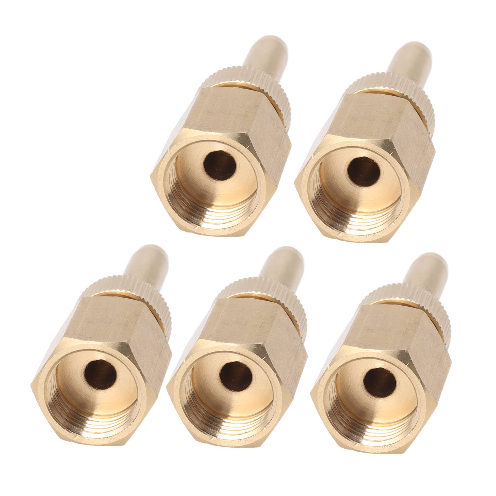 Deck Jet Ugello Ottone Fontana Spruzzo Acqua Spruzzatore Testa 5PCS G1/2" Waterscape Ugello Iniezione diretta Filettatura interna