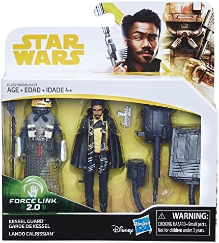 Han Solosuta- uxo-zu suto-ri- fo-surinku 2.0 Basic Figure 2 Pack Lando Calrissian & kesseru ga-doSolo A Star Wars Story 2018 Force Link 2.0 3.75inch