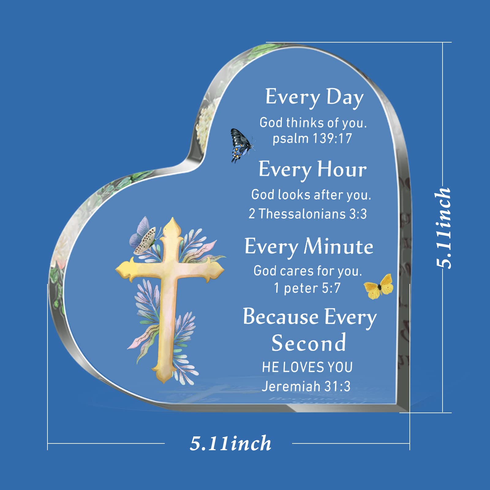 Christliches Armband Mit Kreuz – Geschenk Für Freundin, Schwester Oder Mutter