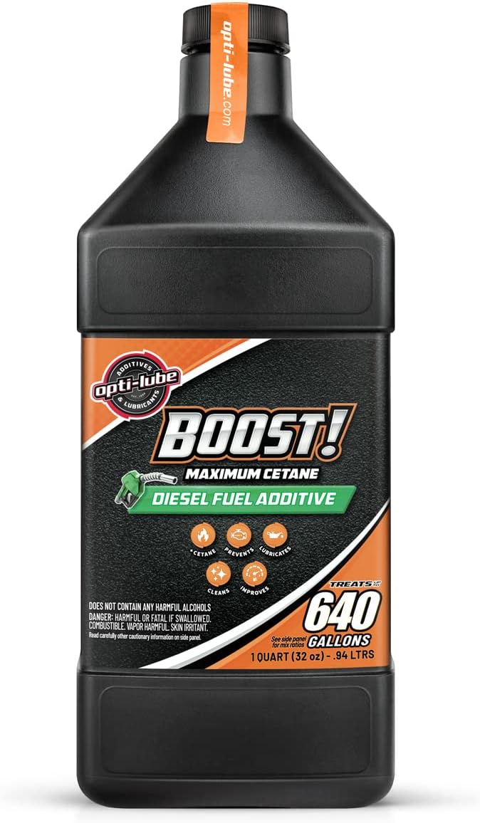 Boost! Formula Diesel Fuel Additive: Quart, Treats up to 640 Gallons (Quart, 1 Bottle)