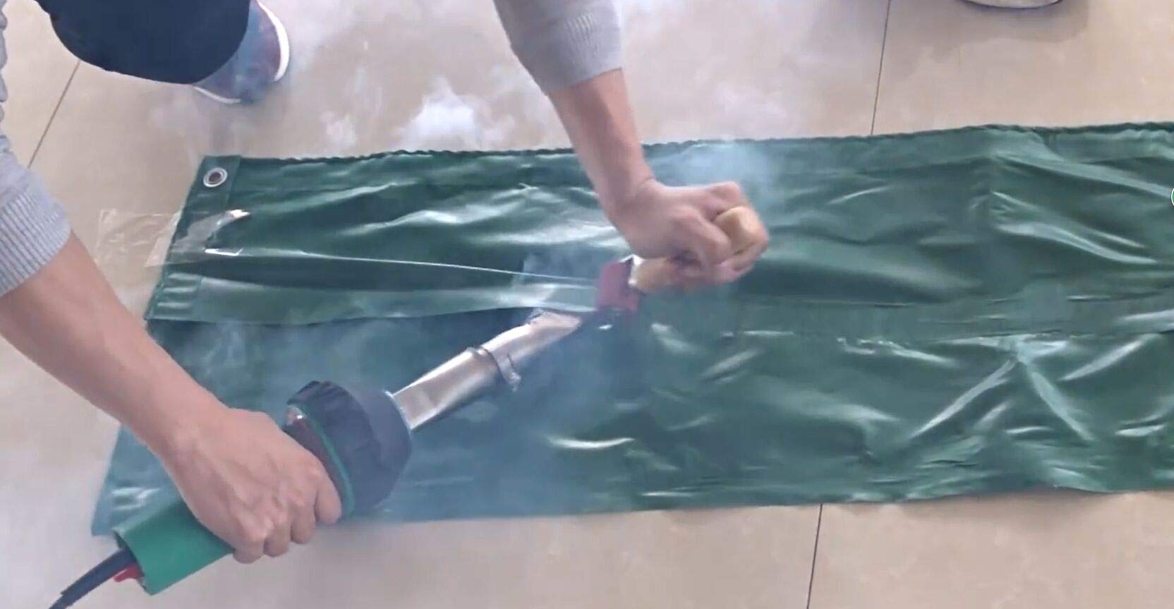 110V 1600W Hot Air Welder Plastic Welding Heat Gun for PP PVC PE PPR Water Tanks Plating Tank — view 5