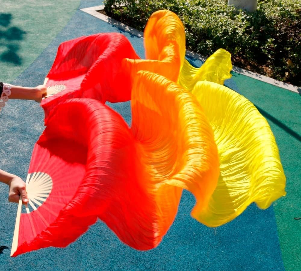 Grand Eventail Xxl Grand éventail Pliable En Bambou Pour Femme/homme, Ventilateur De Danse Pour EDM, Musique, Festival, Club, Fête, Danse, Spectacle, Décoration, Cadeau Eventail Festival