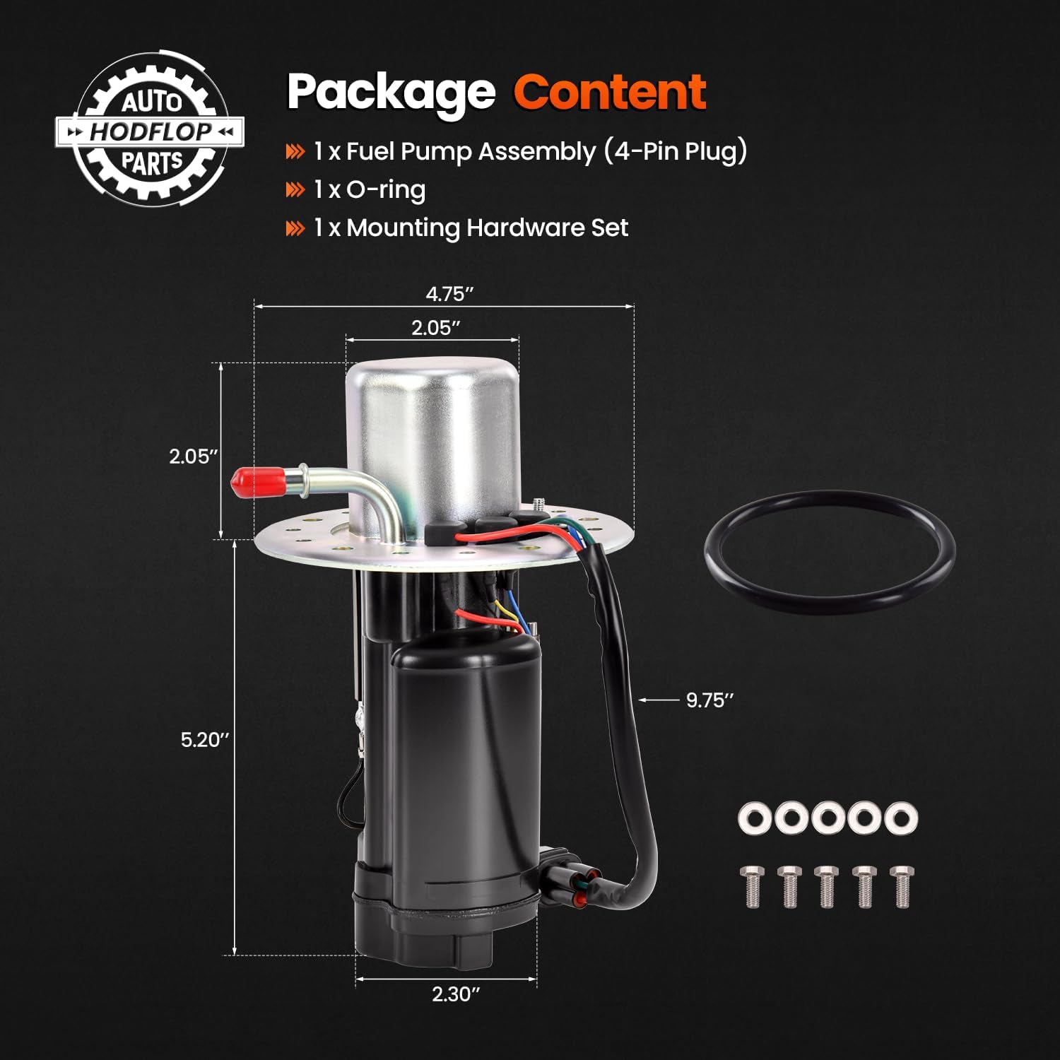 15100-35FV0 Fuel Pump Assembly Compatible with Suzuki GSXR600 2001-2003, GSXR750 2000-2003, GSXR1000 2001-2002 Replace# 1510035FV0 GSXR 600 750 1000 - Image 8