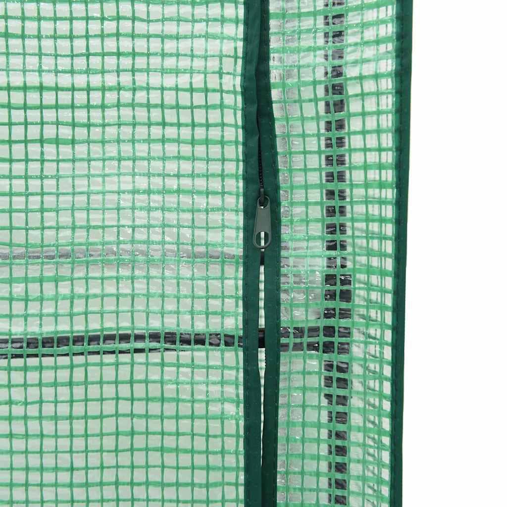 Jardinera con accesorio de invernadero en aspecto de ratán, 160 x 40 x 140 cm, resistente a la intemperie, para balcón, jardín, terraza, con accesorio impermeable, ideal para hierbas