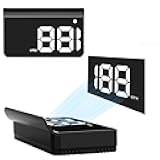 Heads up Display for Cars,Car HUD,Head up Display for Car,Digital GPS HUD Speedometer,USB Cable Plug and Play,Automatic Brightness Adjustment,Large Font Display (K1-White)