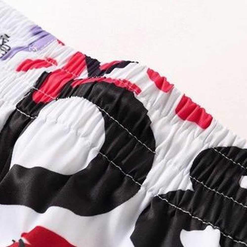 Bañador para hombre, estampado 3D suelto de playa de secado rápido