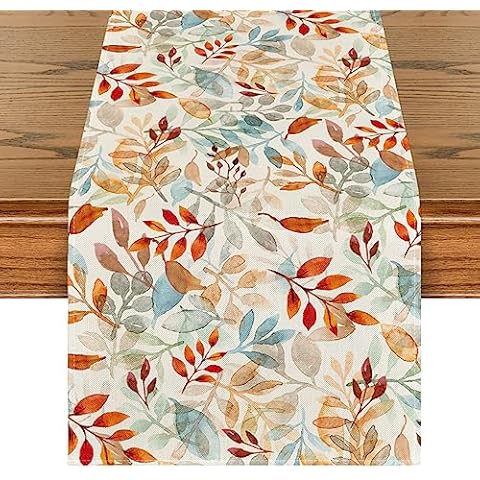 Artoid Mode Autumn Table Runner Decoration Cover