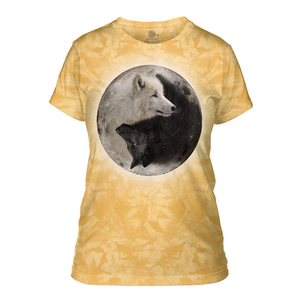 The MountainWomen's Yin Yang Wolves Apparel T-Shirt
