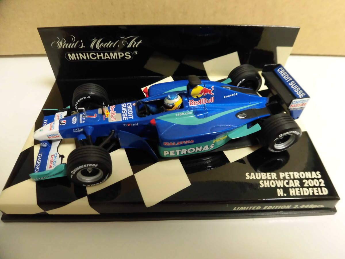ミニチャンプス　ハイドフェルド　F1 Amazon | ザウバー・ペトロナス・ショウカー2002 ニック