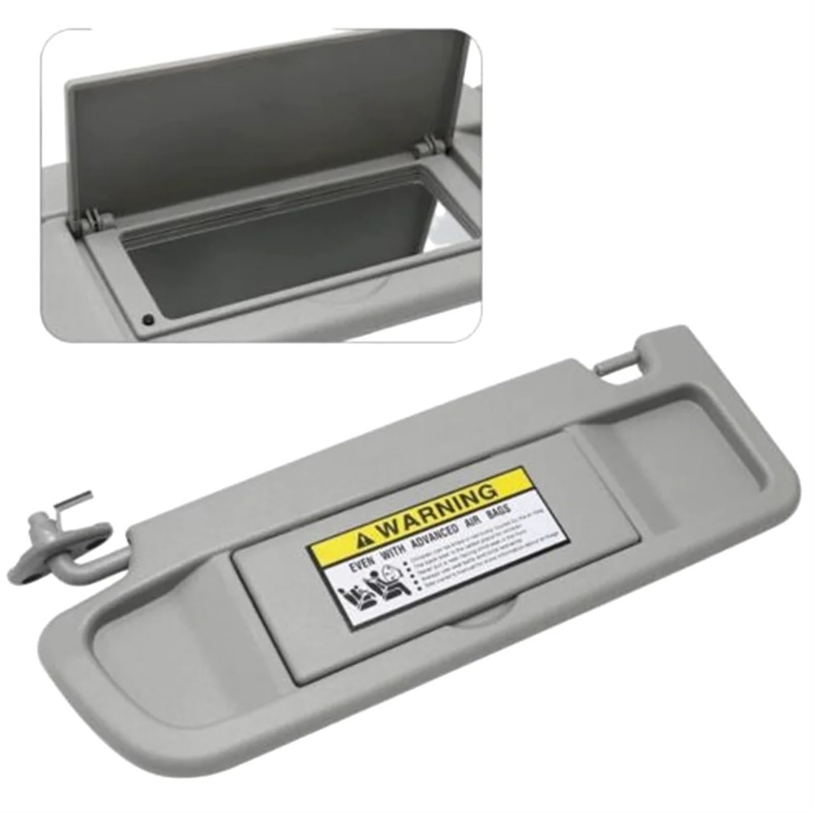 Aletta Parasole Side Per Civic 2006 2007 2008 Lato Sinistro Nessuna Luce Parasole Scudo Parasole Blocco Ombra Grigio 83280-SNA-01ZC Auto Visiera Parasole