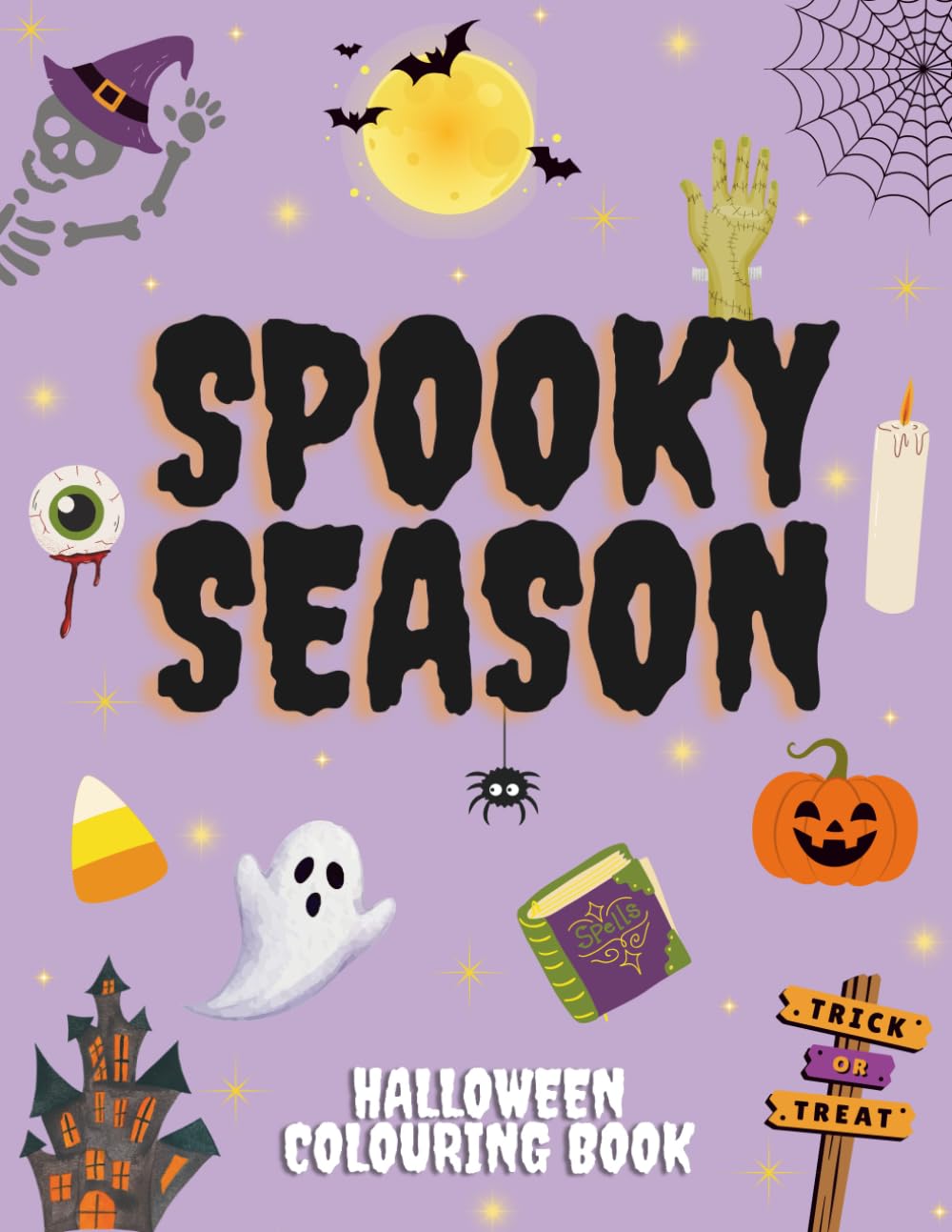 Halloween Colouring Book - Spooky Season