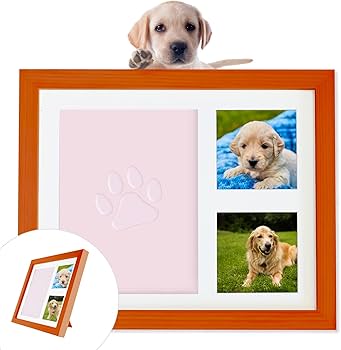 Amazon.co.jp: THEN メモリアル肉球フォトフレーム 犬 猫 お誕生日やお