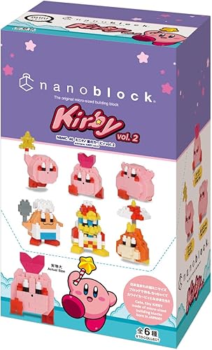 Miniatura 7 de nanoblock - Kirby - Surtido Kirby 2 (caja ciega completa), kit de construcción de la serie Mininano