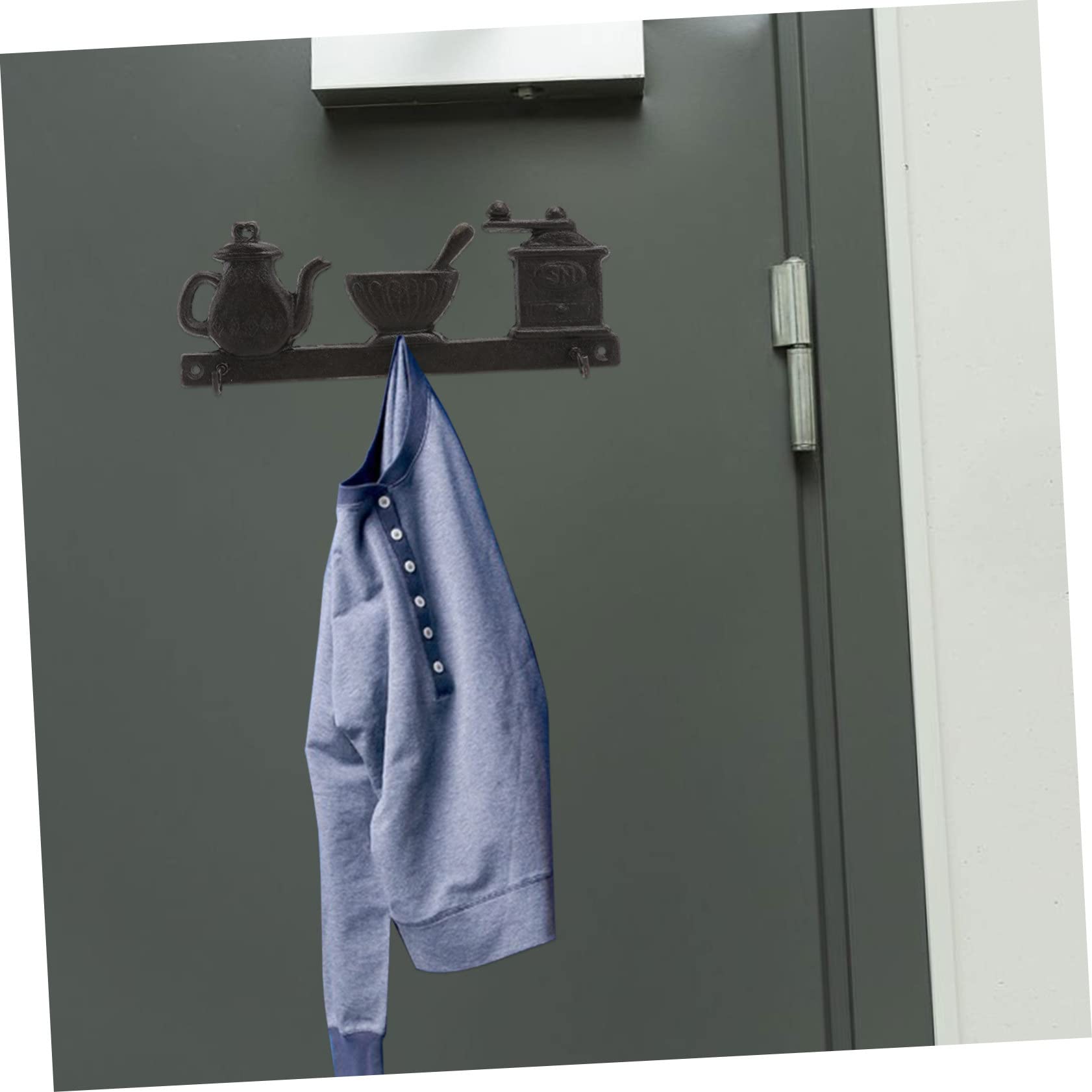 Cabilock Perchero Retro de Pared Gancho Estilo Tetera Creativo para Colgar para Entrada Dormitorio Baño Hogar