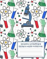 Grades K-2 Primary Draw & Write Notebook: Science Pattern Kid's Story Book Journal 1719992746 Book Cover