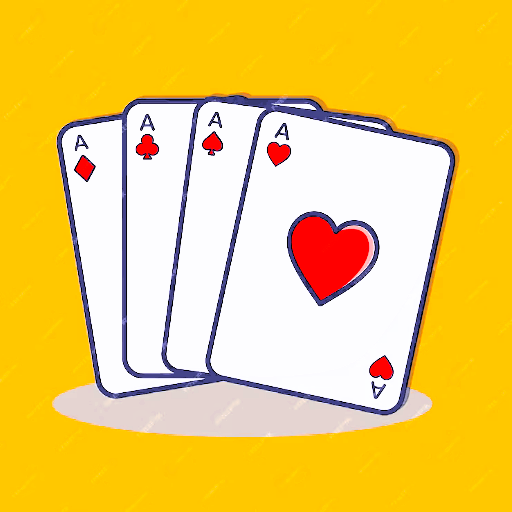 Crazy Eight 8s Uno Poker Wild Card 4 Color Classic Game Offline