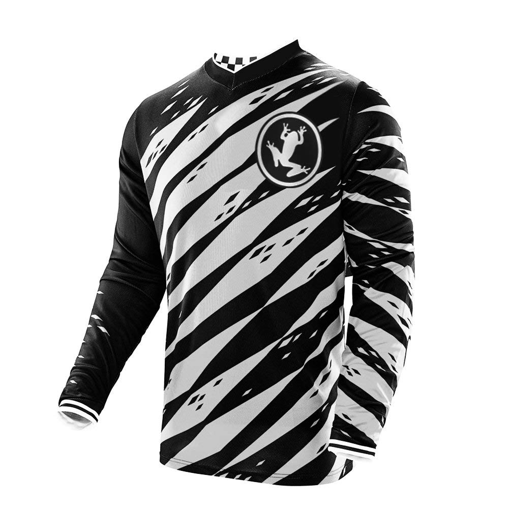 UGLY FROG Downhill Jersey Mens Bike Wear Rage Cycling/Motocross Clothes Mountain Bike Shirt MTB BMX — view 6