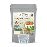 Vista 1 de Pure & Natural Fenugreek Ground Powder Dried Natural Herbal Herb Herbs Tea Cooking Seasoning Spice Spices Trigonella Foenum Graecum Genisteae Kosher