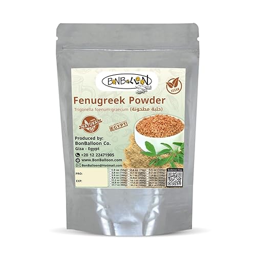 Pure & Natural Fenugreek Ground Powder Dried Natural Herbal Herb Herbs Tea Cooking Seasoning Spice Spices Trigonella Foenum Graecum Genisteae Kosher