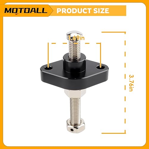 Miniatura 3 de MOTOALL Tensor de cadena de distribución de leva CNC de repuesto para Suzuki LTZ 400 Z400 2003-2014 con Tensor de cadena de leva CNC Manuel y junta