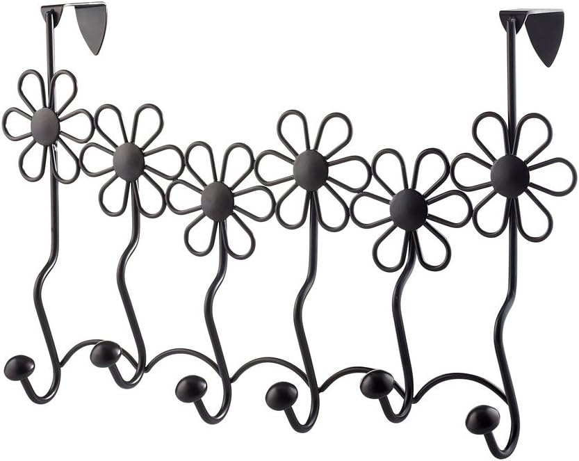 Over The Door Coat Rack Brown Elegant Design Coat Hooks, Coat Hook Rack or Towel Rack- Robe Rack - hat Rack