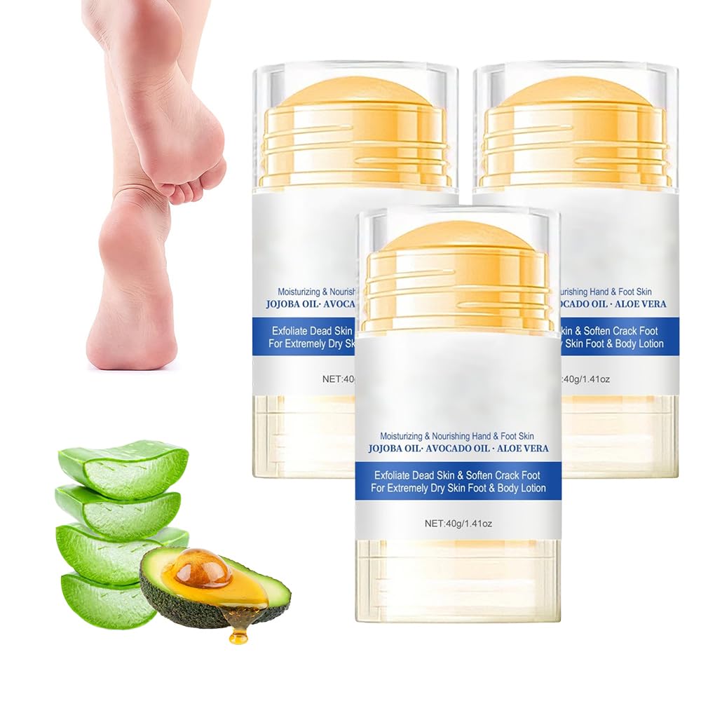Moisturizing Foot Cream Hydrating Foot Care Stick New Hydrating and Anti-Cracking Foot Cream for Dry and Cracked Feet