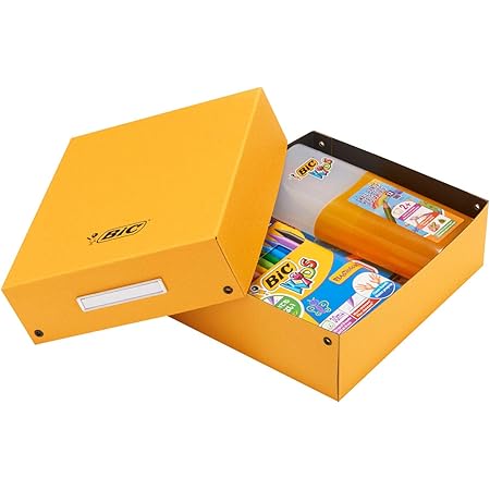 Amazon Bicジャパン ビックキッズ 文具セット お道具箱セット ペンケース付 オレンジ S Bkorgset 文房具 オフィス用品 文房具 オフィス用品