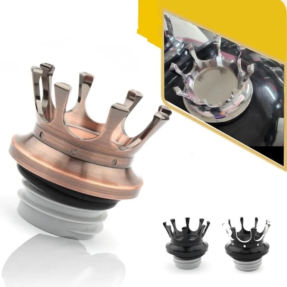 Tappo Del Serbatoio Tappo Serbatoio Carburante Con Sfiato E Coperchio Olio In Alluminio Per Triumph Per Thruxton 900 Scrambler Bonneville SE 2001-2022 2023(Sliver)