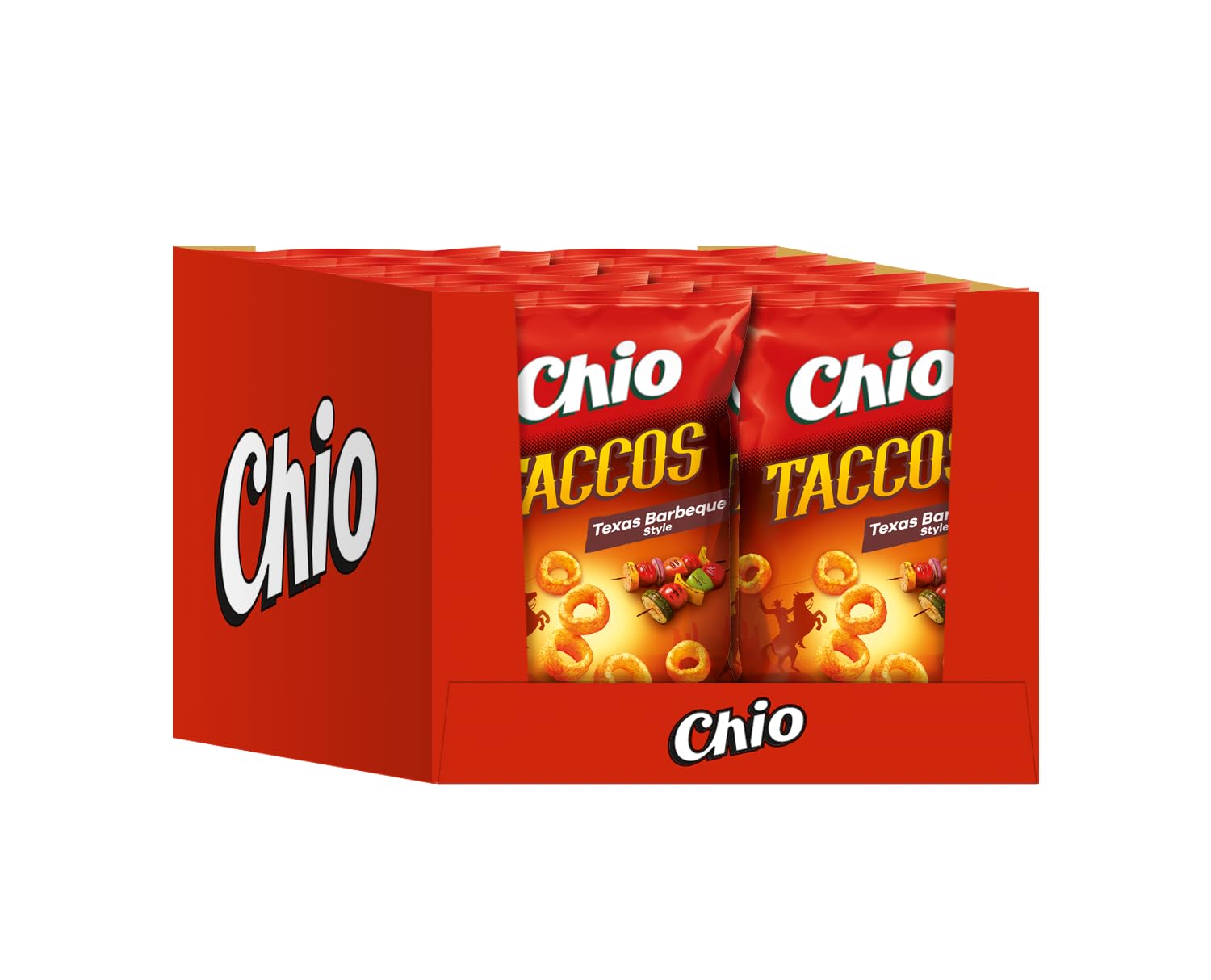 Chio Taccos Texas Barbecue, 12er Pack (12 x 75 g)
