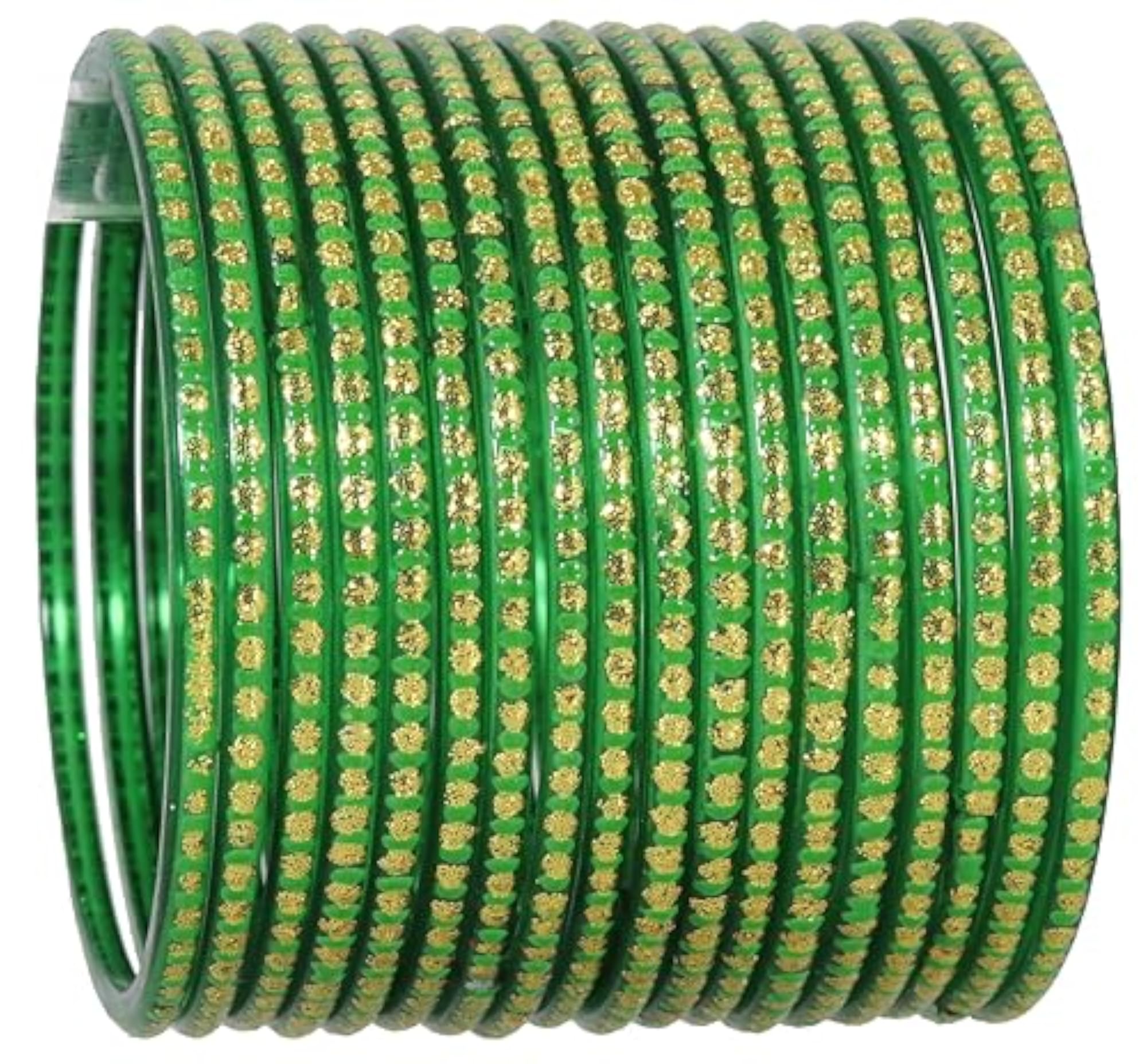 Stylish Glass Bangle Set for Weddings and Parties