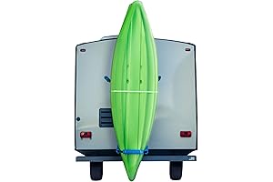 RecPro RV Kayak Rack Vertiyak: The Ultimate Hitch Mount Standing Kayak Carrier