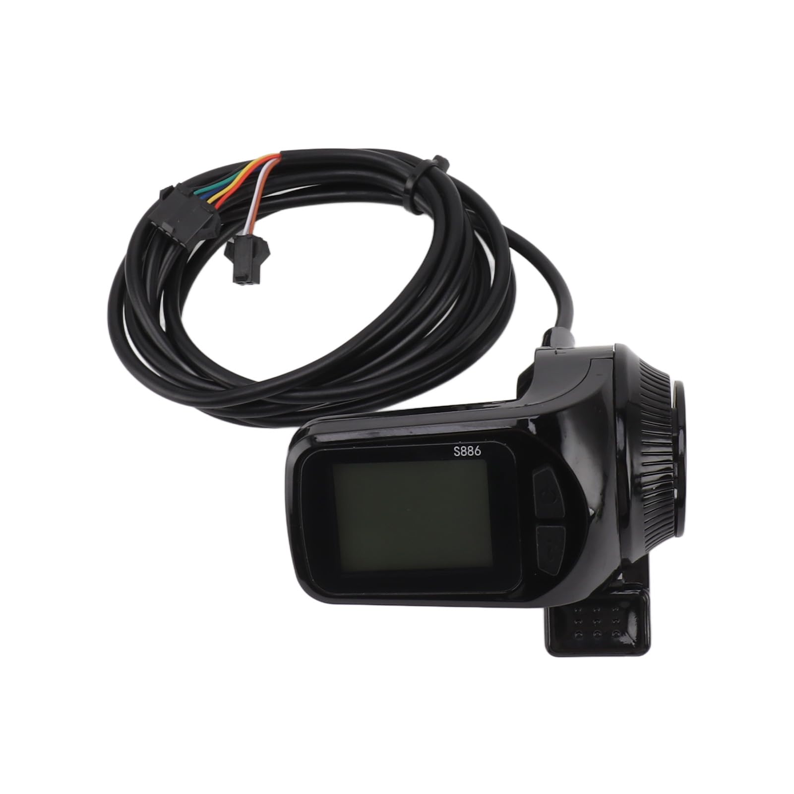 BuyWeek Kit de Controlador de Motor para Bicicleta Eléctrica Controlador de Onda Sinusoidal 36V 48V 60V 1000W 38A con Pantalla LCD S886
