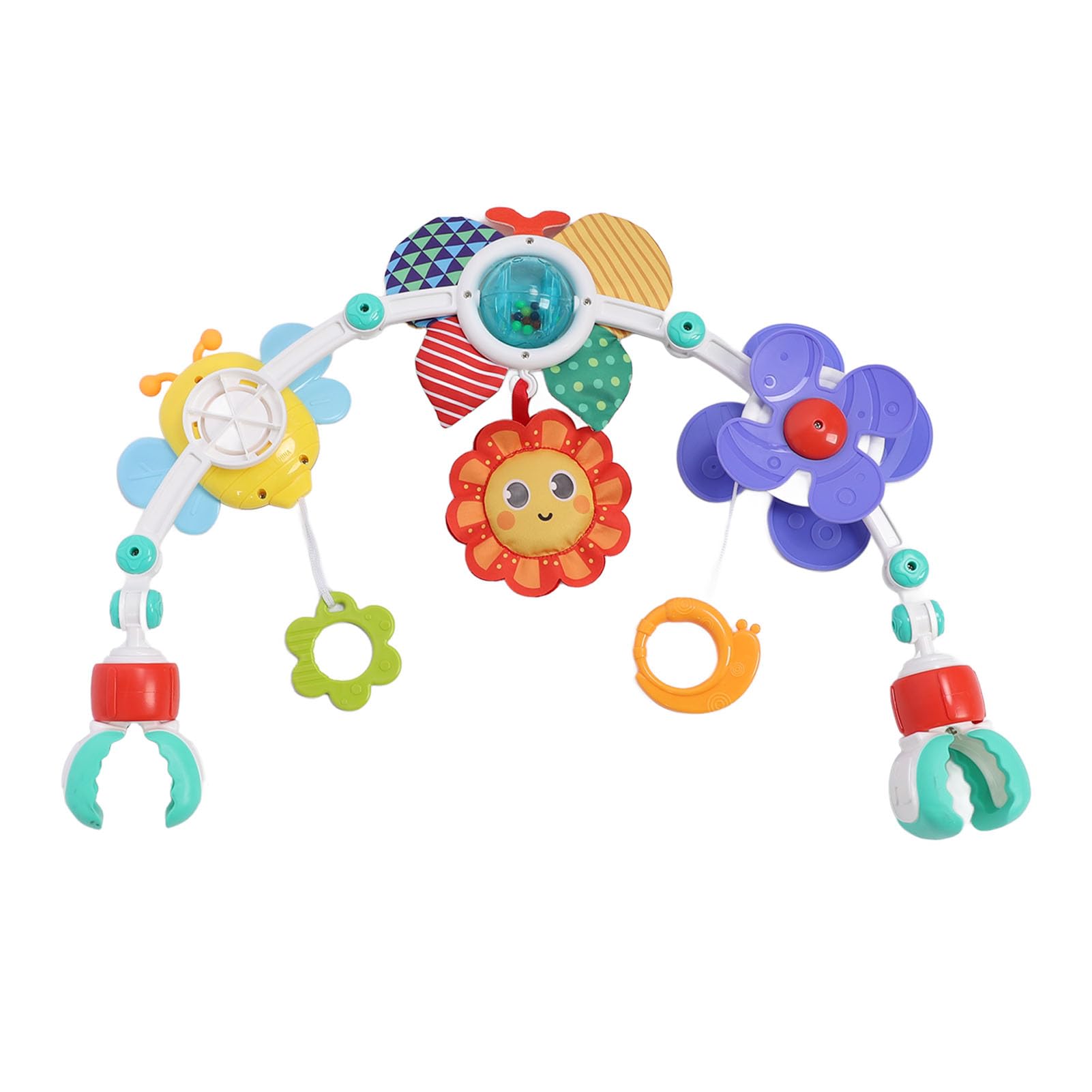 SALALIS Baby Crib Activity Toy Swinging Arch Toy for Boys Girls Newborn Bed Stroller, ABS Material 18.9 X 2 X 14.2in