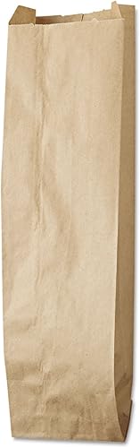 General LQQUART500 Bolsa de licor de papel de 35 lb Kraft, estándar 4 14 x 2 12 x 16, 500 bolsas