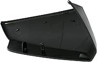 Vista 5 de HECASA Mirror Cover Compatible with 2016-2022 Chevy Chevrolet Malibu Replacement for 84026841 Black Plastic Driver Side