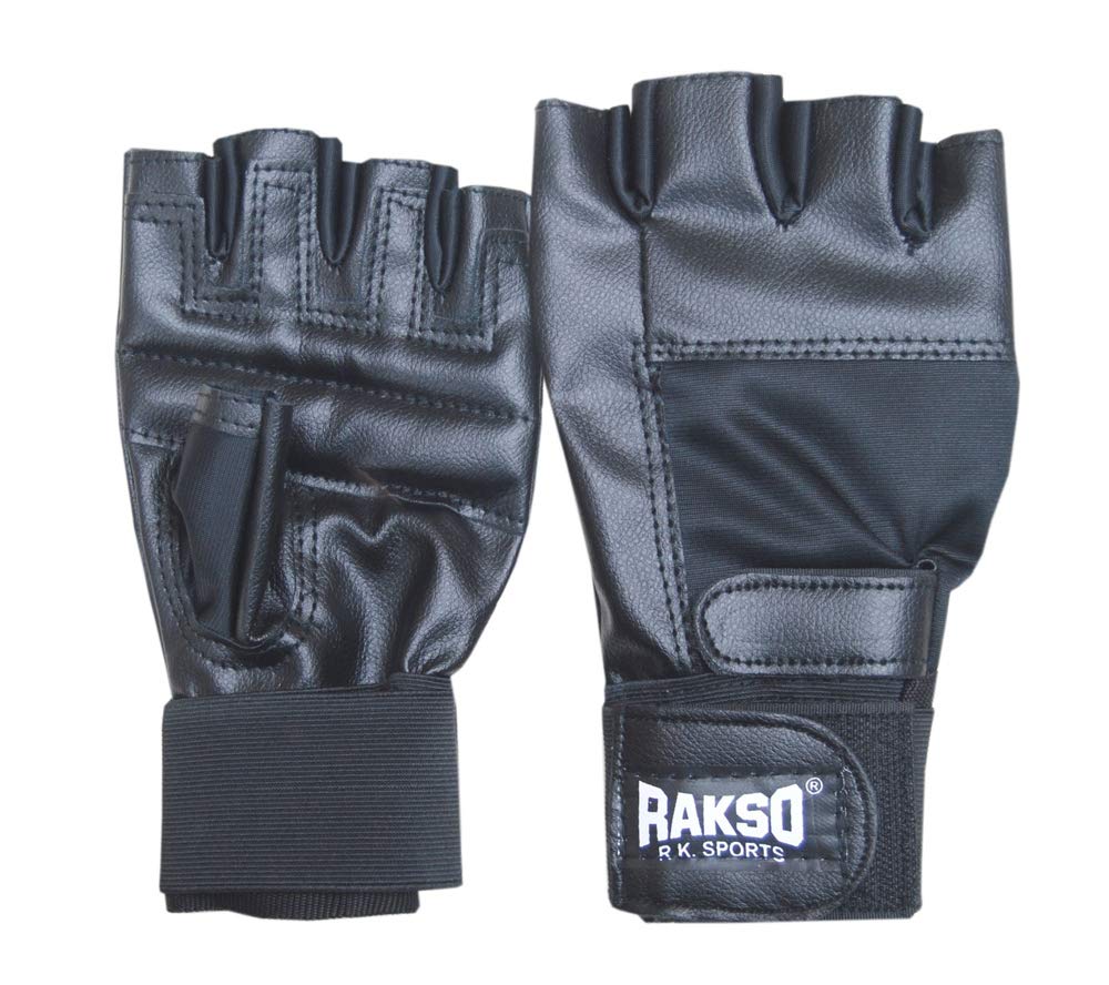 RAKSO Double WRAP Trainer Sports Gloves Weight Lifting Gloves, Exercise Gloves for Powerlifting, Cross Training, Workout, (B084SY3TJ4) Amazon Price History, Amazon Price Tracker