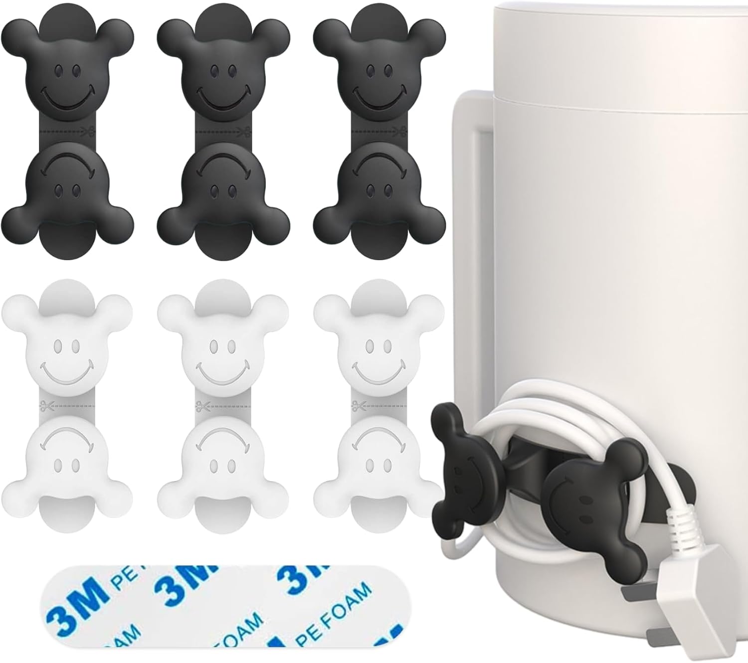 Cord Organizer for Kitchen Appliances,Best Kitchen Gadget gift for your new home, 6-Pack Sticky Cord Holder Packing Cord Winders, Statement Cable Tapes for Blender, Coffee Maker, Air Fryer… Cord Organizer for Kitchen Appliances,Best Kitchen Gadget gift for your new home, 6-Pack Sticky Cord Holder Packing Cord Winders, Statement Cable Tapes for Blender, Coffee Maker, Air Fryer…